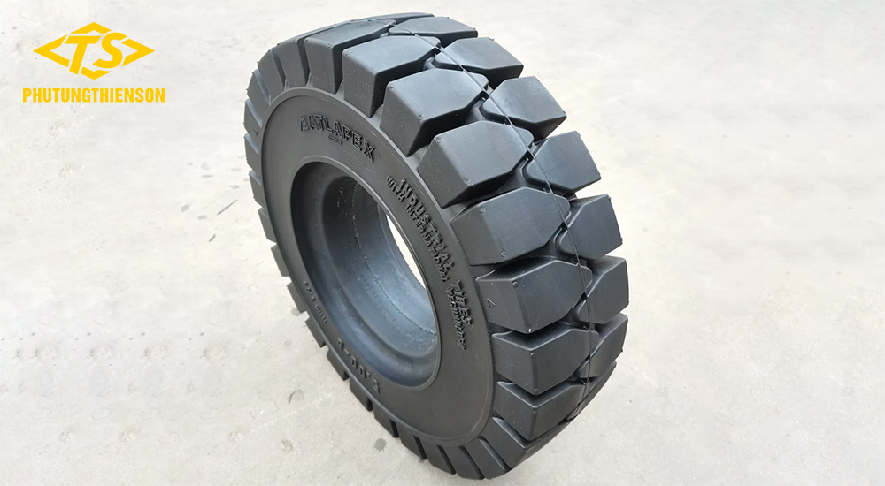 Hình ảnh thực tế lốp đặc xe nâng