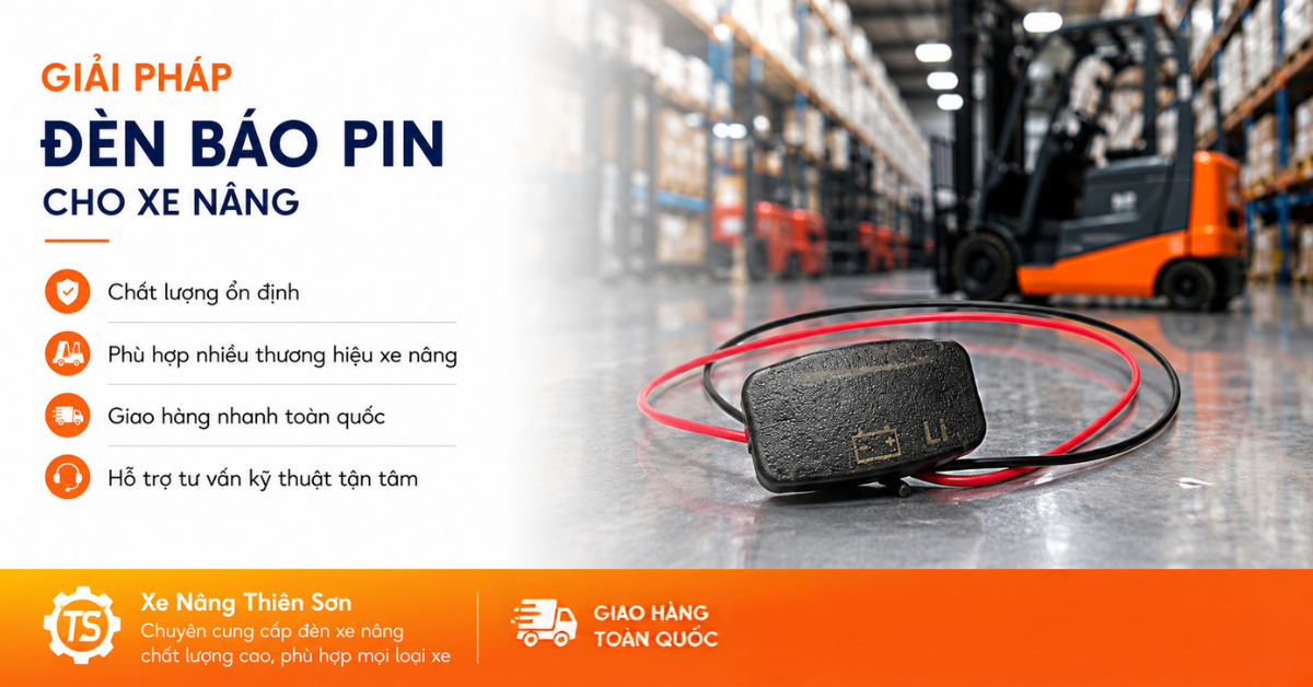 Đèn báo pin xe nâng Thiên Sơn