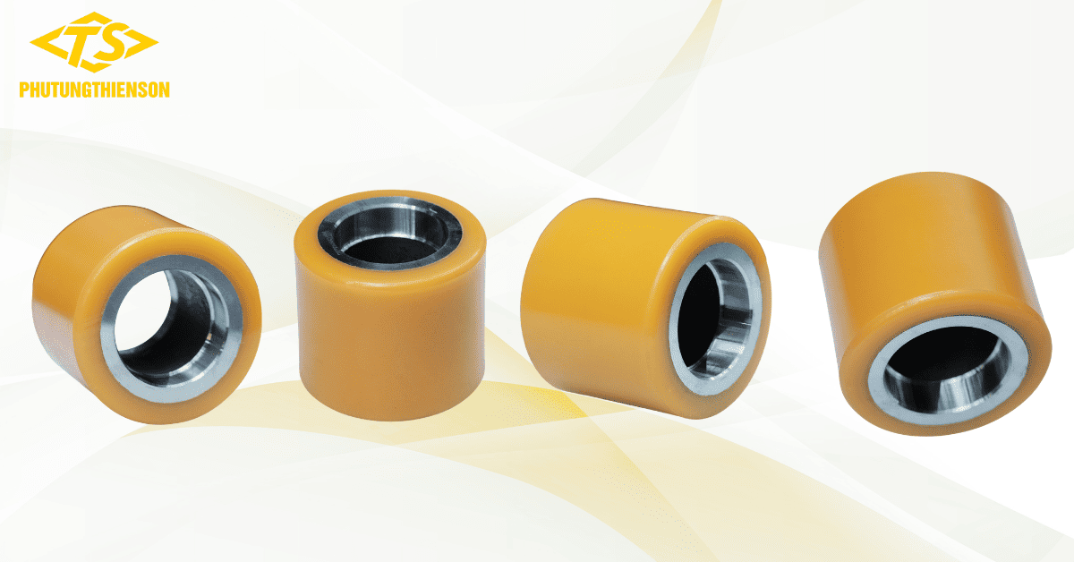 Bánh PU 80x70 giải pháp vận hành bền bỉ cho xe nâng