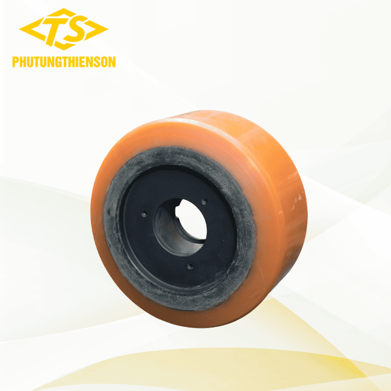 bánh xe nâng pu 140x120