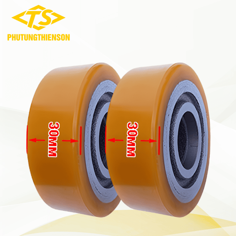 Bánh xe nâng điện 70x30 Banh xe nang dien 70x30 1