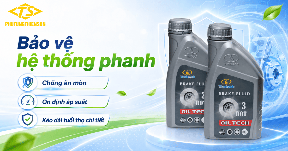 Dầu Phanh DOT 3 TMTECH Bảo Vệ Hệ Thống Phanh