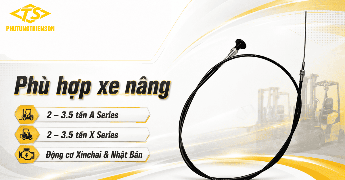 Dây Tắt Máy Xe Nâng A300-524000-000 Cho Xe Nâng 2 Đến 3.5 Tấn