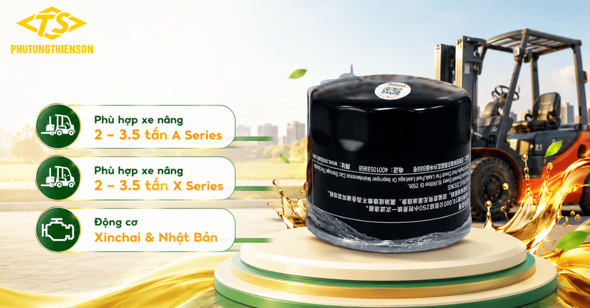 Loc Dau So Xe Nang YQX30 0300II Cho Xe Nang 2 Den 3.5 Tan