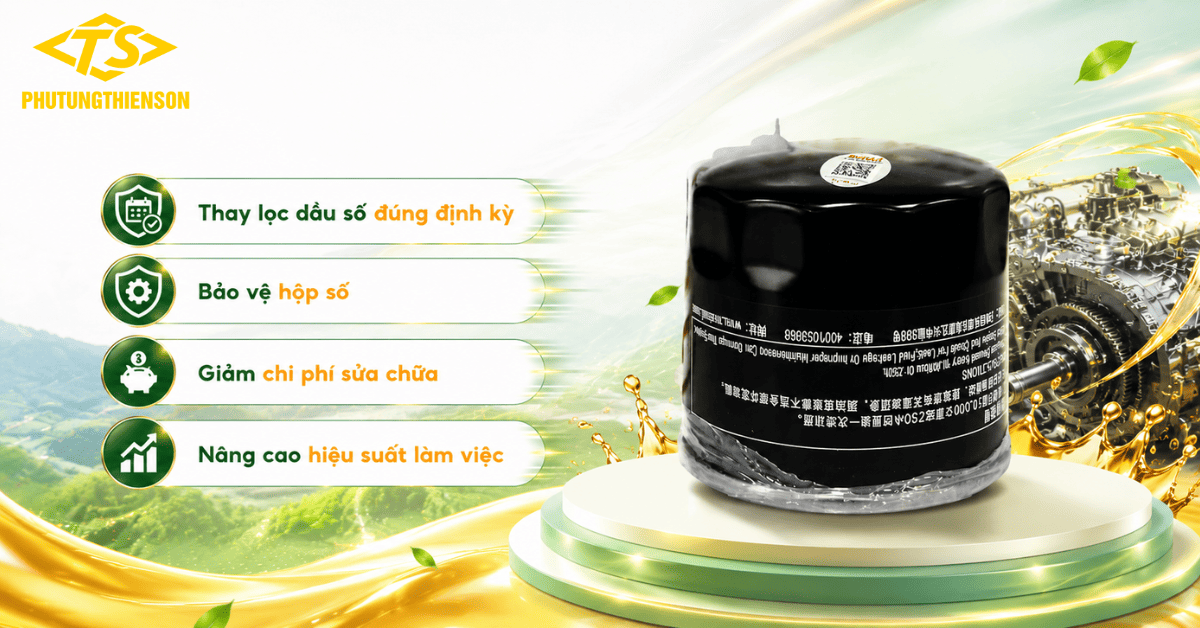 Loc Dau So Xe Nang YQX30 0300II Giup Hop So Hoat Dong On Dinh