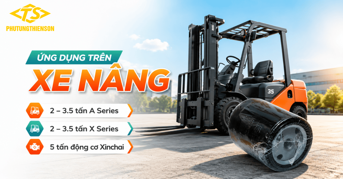 Loc Nhien Lieu Xe Nang CX0708 Cho Xe Nang 2 Den 5 Tan