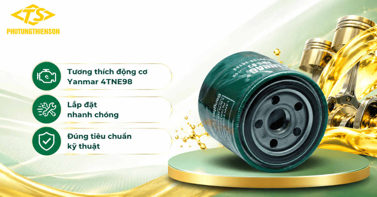 Loc Nhot Xe Nang 129150 35153 Tuong Thich Dong Co Yanmar 4TNE98