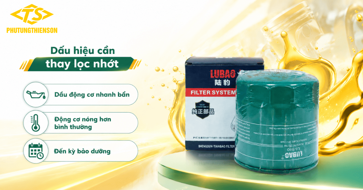 Lọc Nhớt Xe Nâng FJ-3075 Khi Nào Cần Thay