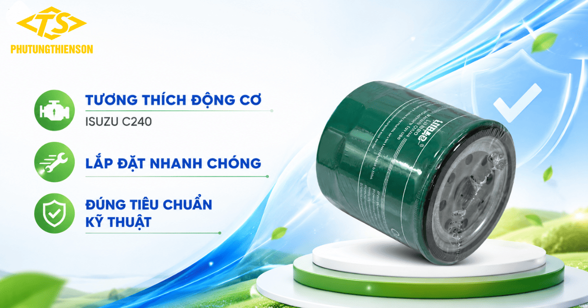Loc Nhot Xe Nang FJ 3075 Tuong Thich Dong Co ISUZU C240