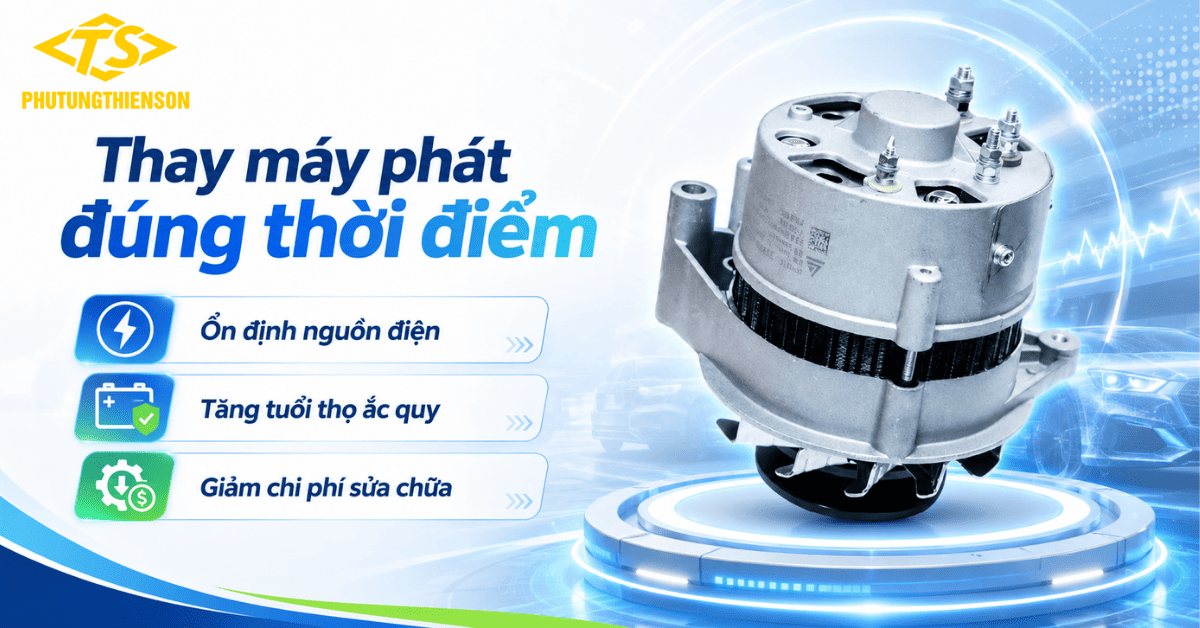 Máy Phát Xe Nâng 490B-52000B Bảo Vệ Hệ Thống Điện