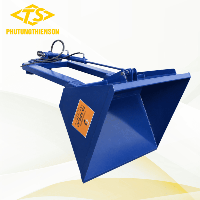 xe nâng xúc lật