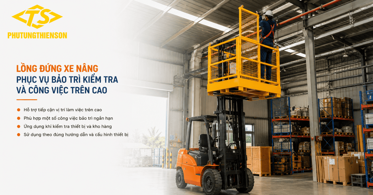 Cách lựa chọn lồng đứng xe nâng phù hợp với thiết bị