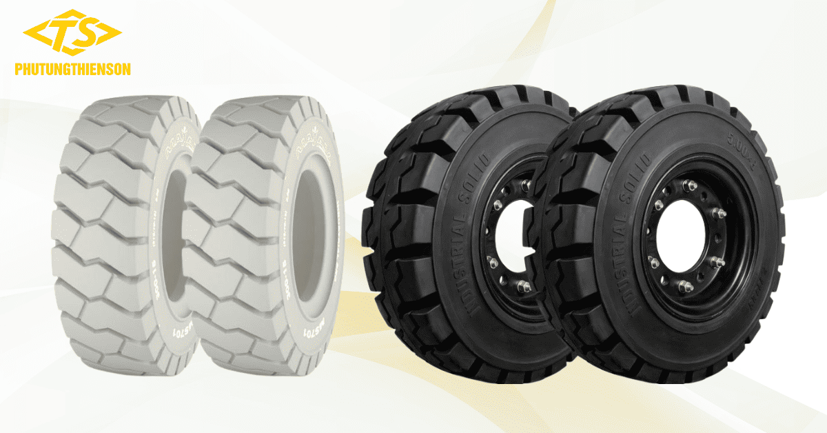 Lốp đặc xe nâng Thiên Sơn