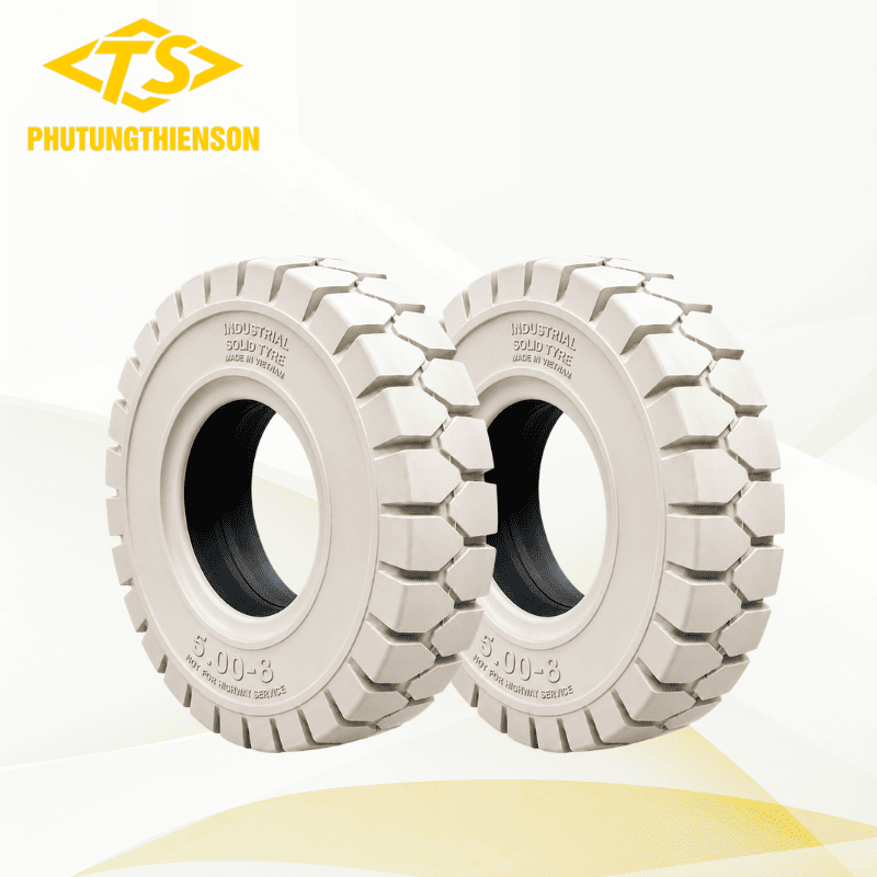 Lốp hơi xe nâng 500-8 giảm chấn tốt Lốp hơi xe nâng 500-8 giảm chấn tốt