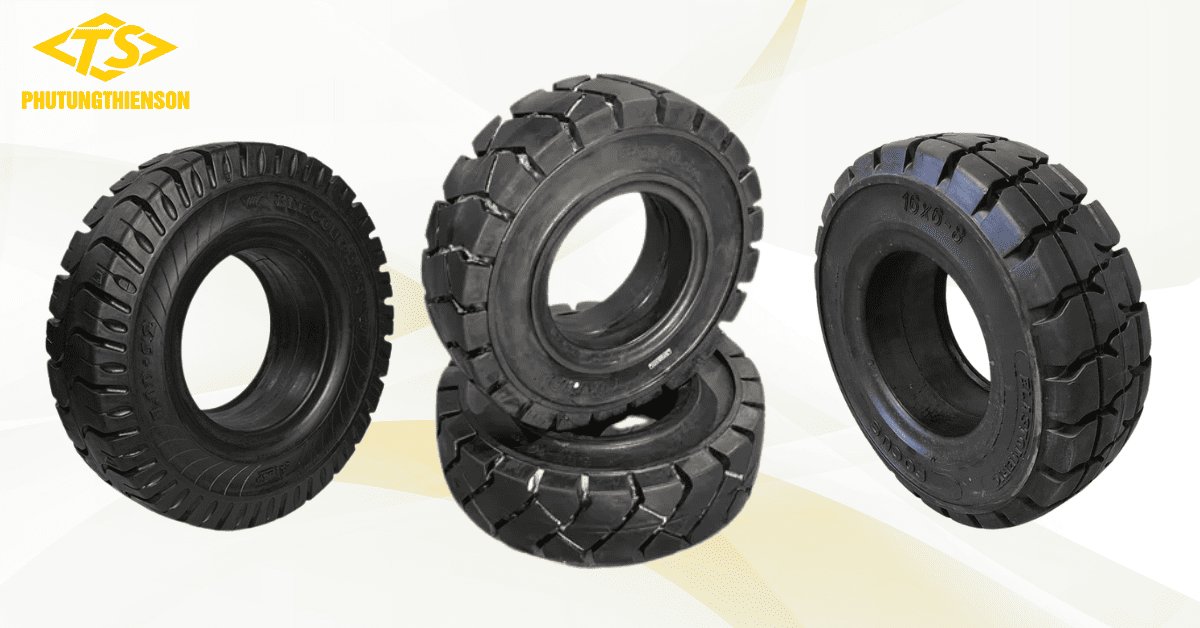 Lốp xe nâng 200_50-10 cho xe nâng hiện đại