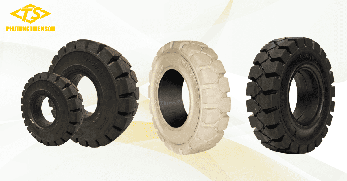 Lốp xe nâng 21x8-9 cho xe nâng kho xưởng