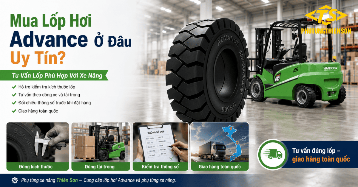 Mua lốp hơi Advance ở đâu uy tín