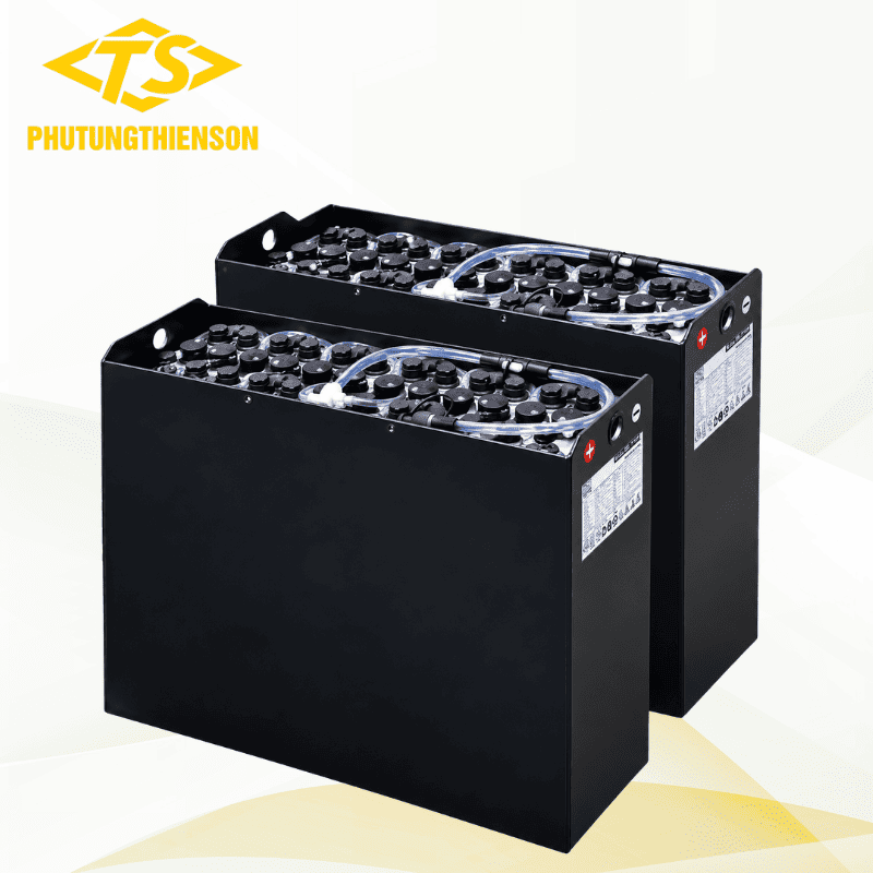 Bình điện xe nâng 1.5 tấn axit chì công nghiệp Bình điện xe nâng 1.5 tấn axit chì công nghiệp