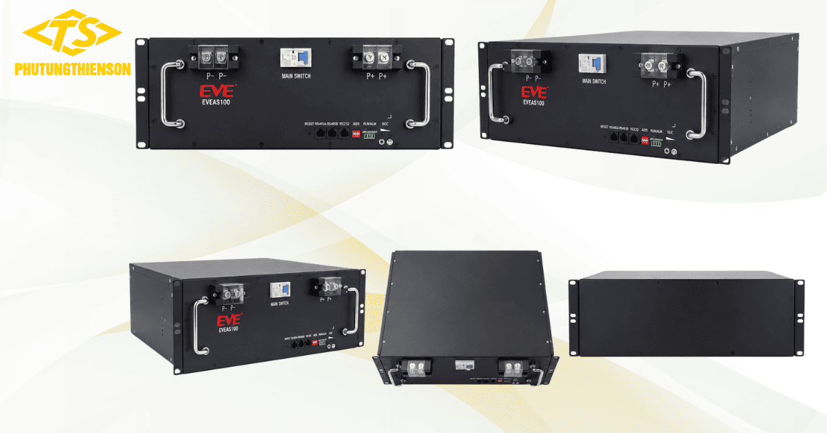 Pin Eve 48V 100Ah nổi bật thương hiệu