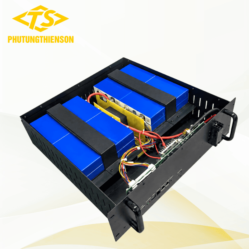 Pin lithium 48V 50Ah siêu bền Pin lithium 48V 50Ah sieu ben